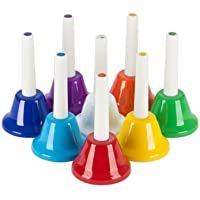OriGlam 8 note diatonique- main métallique cloches mis en instrument de musique pour instruments à percussion enfant…